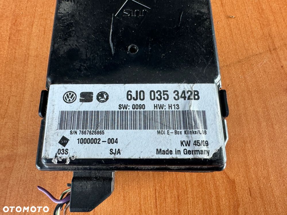 Moduł sterownik interface seat ibiza IV 6j0035342b - 2