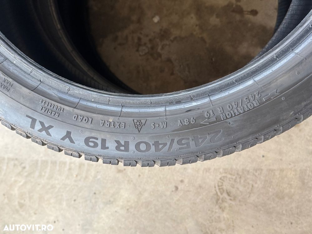 Vând 2 anvelope 245/40/19 continental allseason ca noi - 5