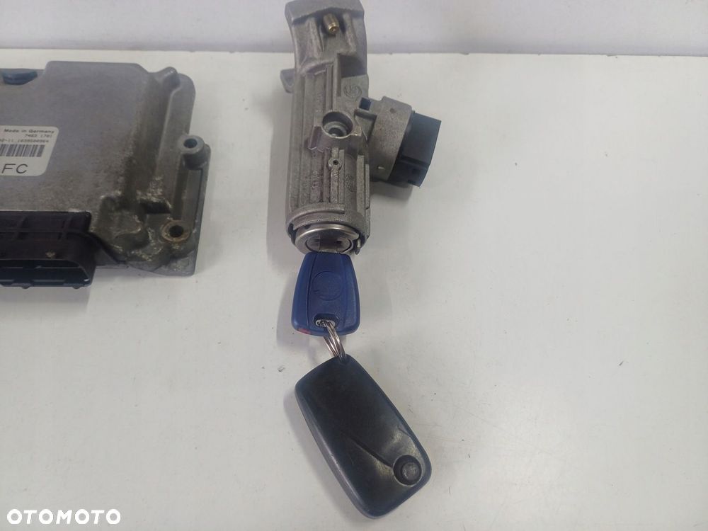 ZESTAW DO ODPALENIA KOMPUTER STEROWNIK FIAT DUCATO II LIFT 2.3JTD 02-06R - 2