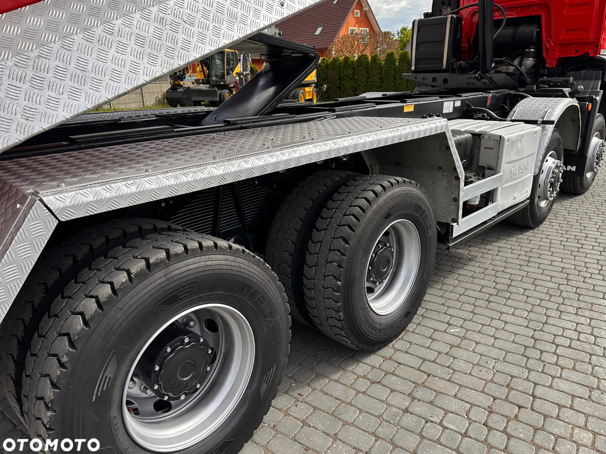 MAN TGS 41.480 8X8 WYWROTKA KH KIPPER / REDUKTOR - 32
