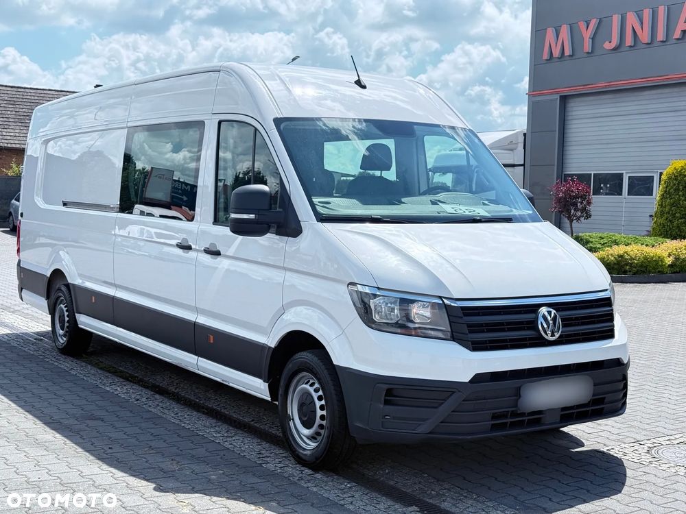 Volkswagen Crafter Doka Brygadówka 7-miejsc, ,L4, L5 Ekstralong, Maxi Salon PL, Jeden Właściciel - 5