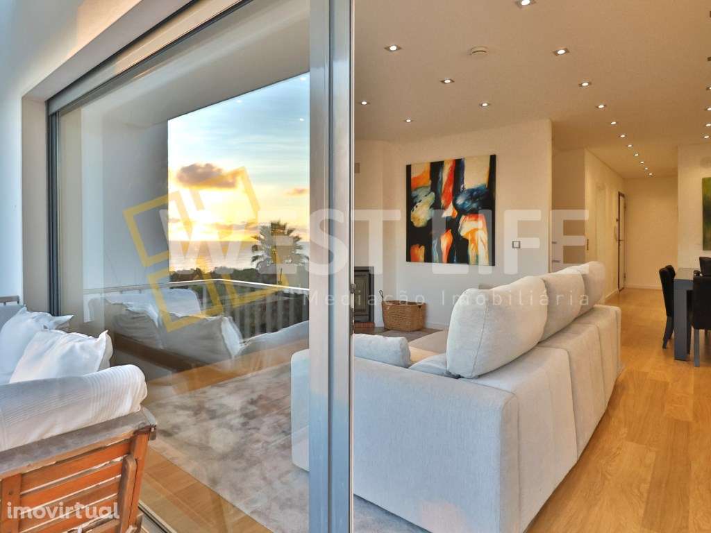 Moradia T5 com VISTA MAR soberba - Condomínio de prestigio - Ericeira. - Grande imagem: 3/35