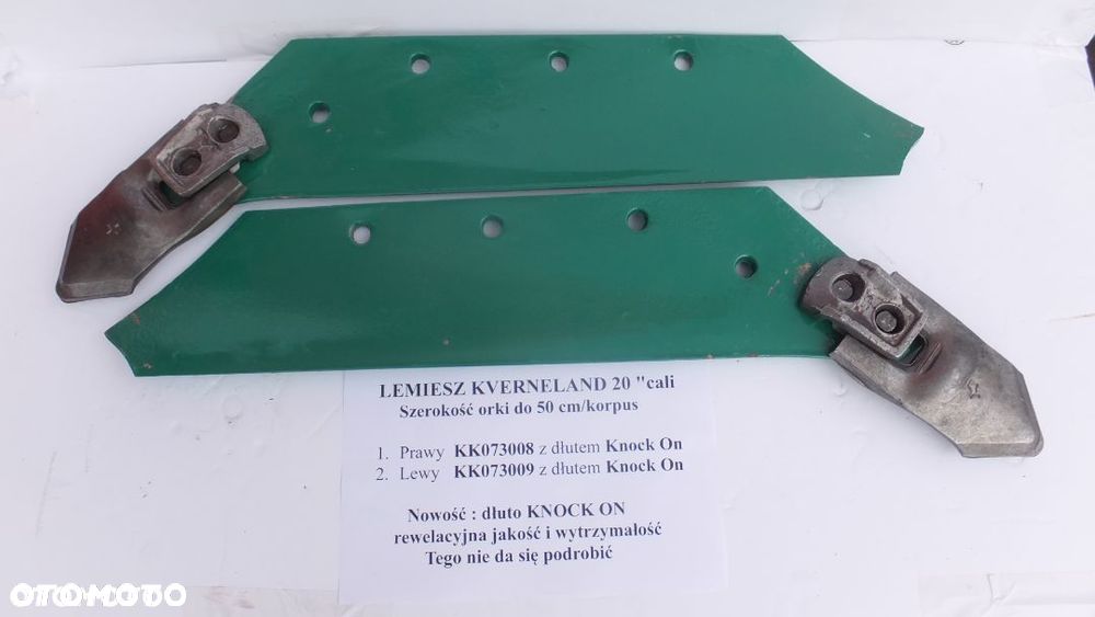 Lemiesz Kverneland, dłuto, pierś, odkładnia, płoza - 13