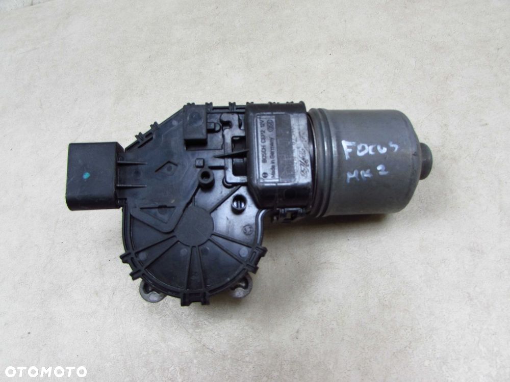 FORD FOCUS II MK2 04-11 SILNIK WYCIERACZKI PRZOD 4M51-17508-BA - 1