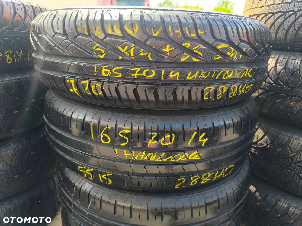 165/70R14 81T Opony Letnie Lato UNIROYAL RainExpert 3 HANKOOK KinergyEco Kinergy Eco 7mm Legnica ALU-RAD jak 175/65 - 2