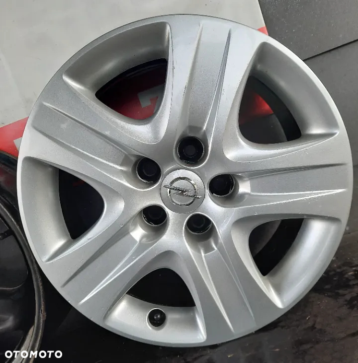 FELGI STALOWE STRUKTURALNE + KOŁPAKI 17" 5x120 ET41 OPEL INSIGNIA - 8