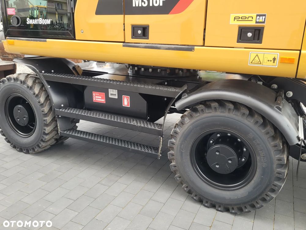 Caterpillar M316F / ROTOTILT ze szczypcami / sprowadzona / - 19