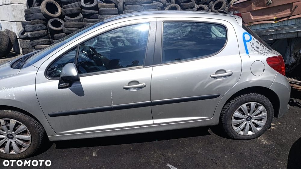 36237 Peugeot 207 model od 06-09 silnik 1.4 16V 8FS 95 km skrzynia 20CQ74 lakier ETSC - 7