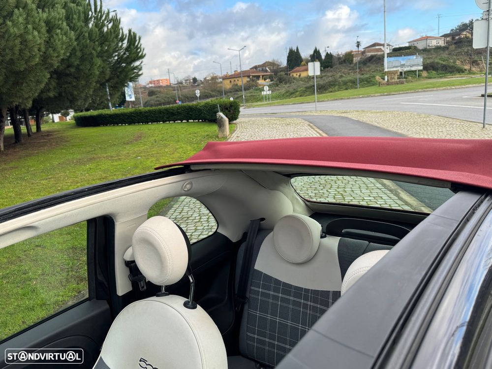 Fiat 500C 1.2 Lounge Dualogic - 9