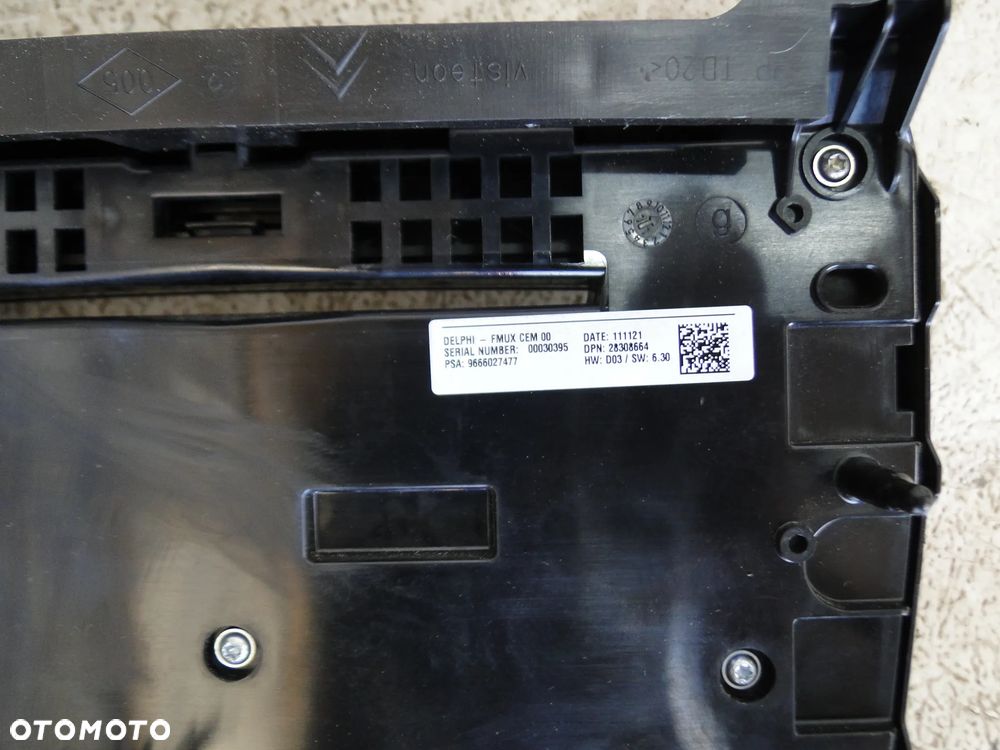 CITROEN C4 II DS4 PANEL NAWIEWU KLIMATYZACJI RADIA RADIO CD MP3 EUROPA - 6