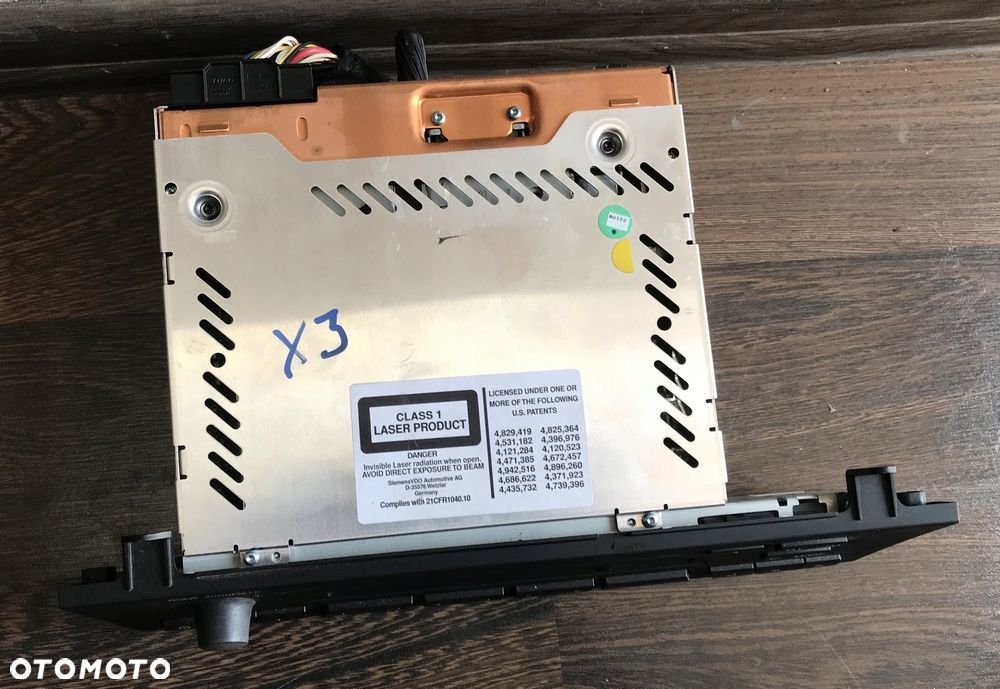 RADIOODTWARZACZ BUSINESS CD BMW E83 X3 9173686 - 2