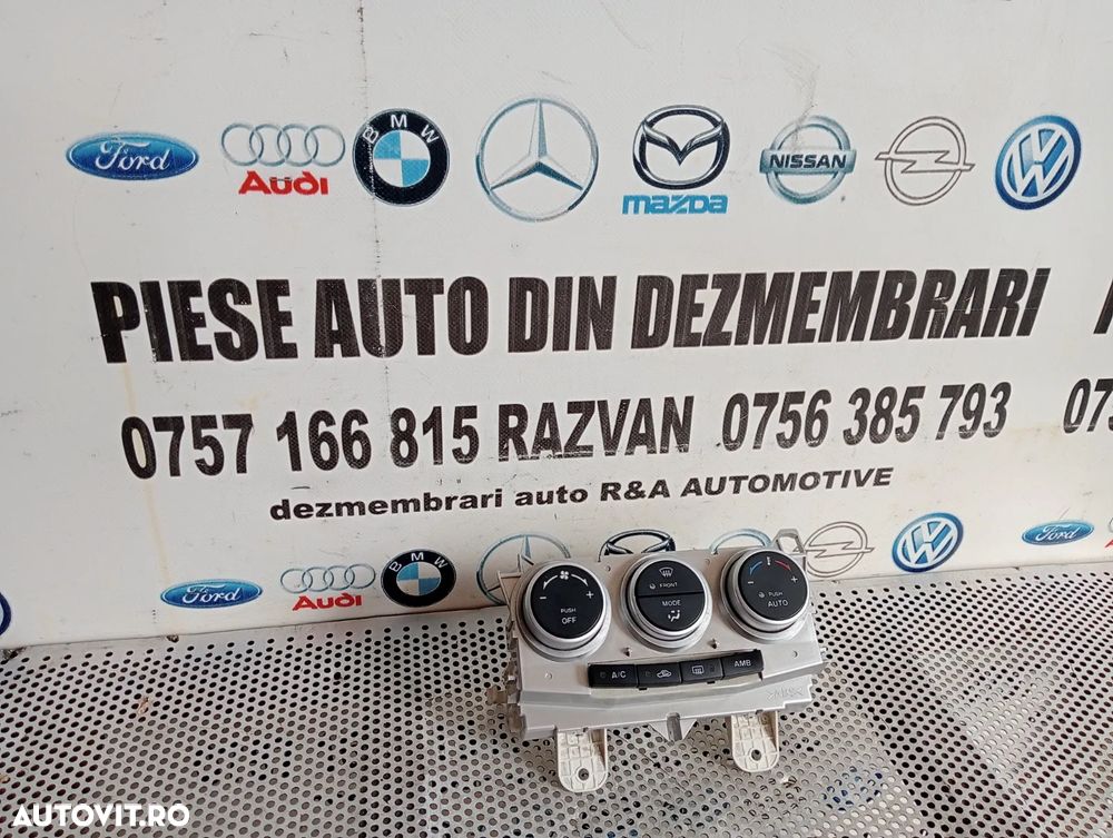 Panou Modul Comenzi Clima Ac Mazda 5  An 2005 -2006-2007-2008-2009-2010 Cod K1900CC30 B07 Factura s - 2