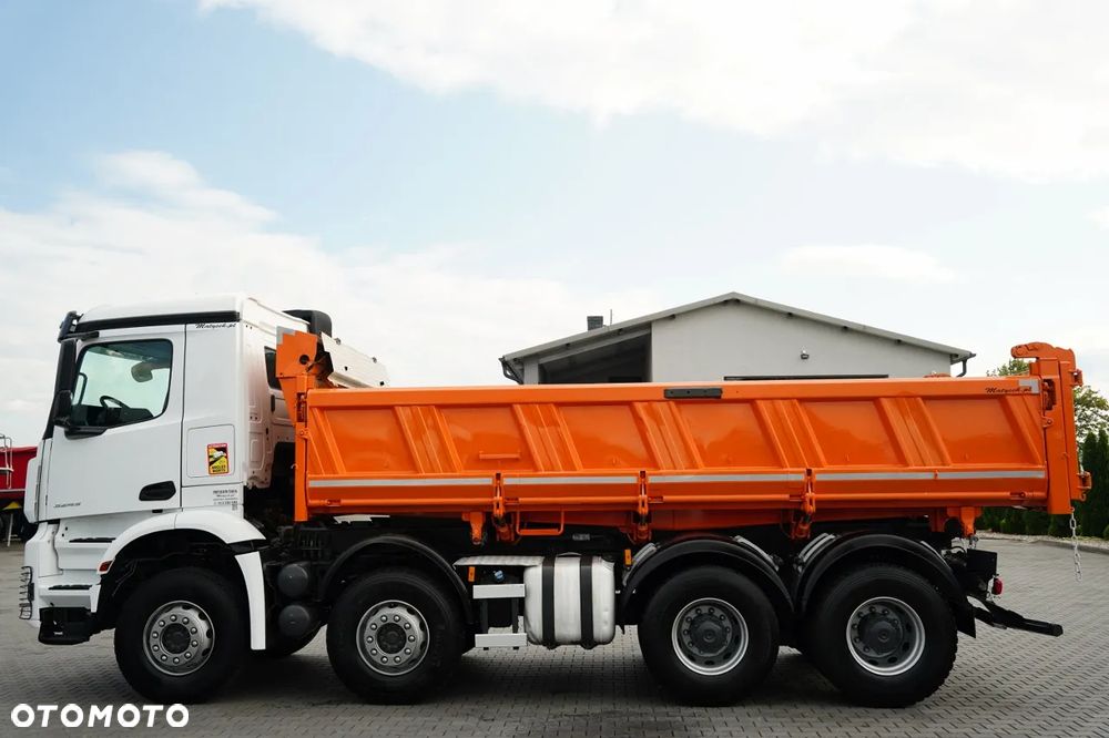 Mercedes-Benz AROCS 3243 / 8x4 / WYWROTKA 2 STRONNA / MEILLER / HYDROBURTA / BORDMATIC / AUTOMAT / EURO 6 - 13