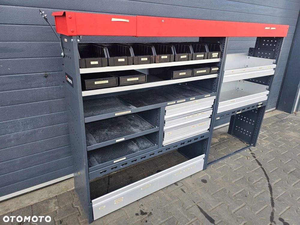 VW T5 T6 zabudowa serwisowa regał samochodowy WURTH - 2