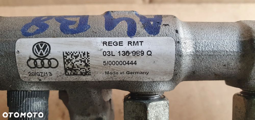 Wtryskiwacze układ wtryskowy pompa wtryski Audi A4 B8 Lift 2.0 TDI 03L130277J 03L130755AC 03L130089Q - 10