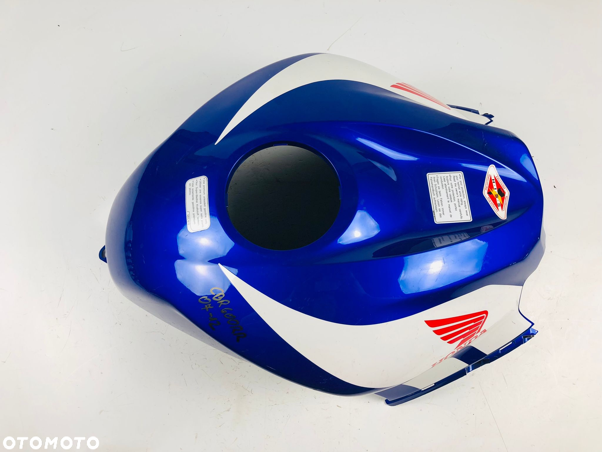 Honda CBR 600 RR 07-12 nakładka osłona zbiornika - 7