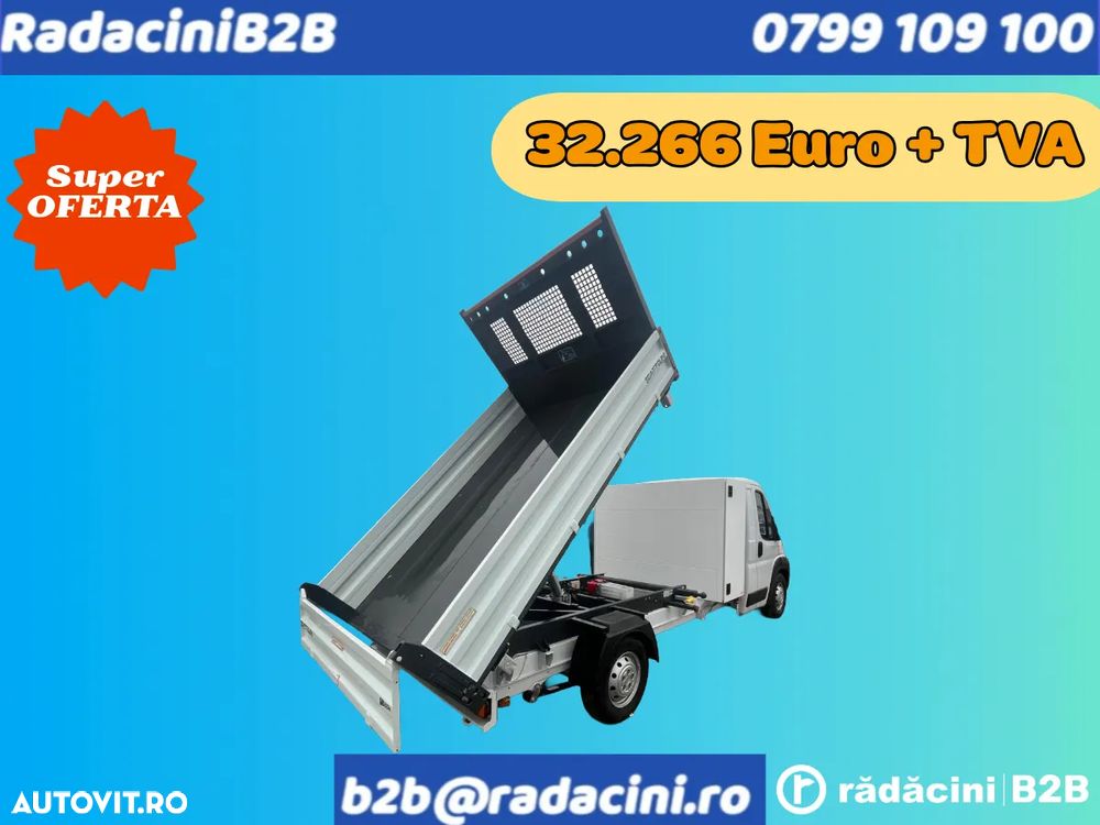 Citroën Jumper + bena basculabila trilateral + Box unelte - 7