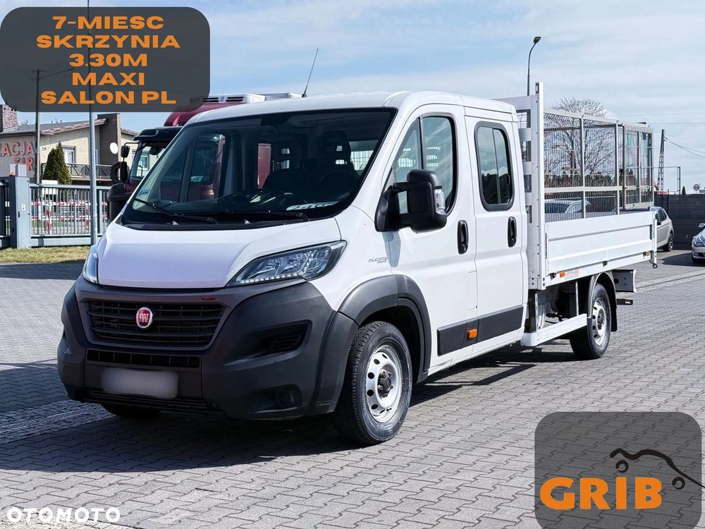 Fiat Ducato DOKA Brygadówka 7-miejsc Skrzynia 3.30m Salon PL Jeden Właściciel - 1
