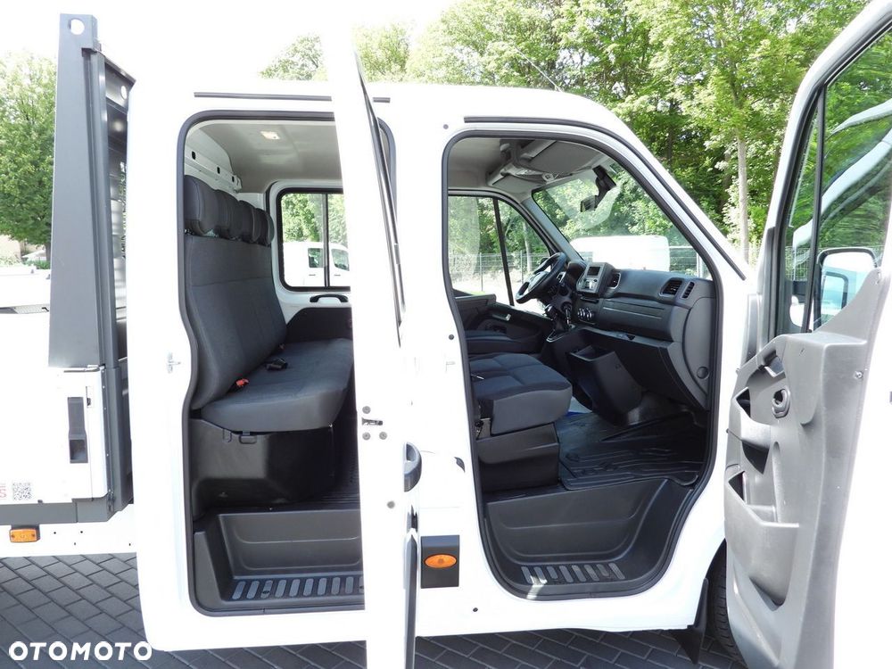 Renault MASTER SKRZYNIA PODWÓJNA KABINA DOKA 7 MIEJSC LEDY KLIMATYZACJA  135KM - 36
