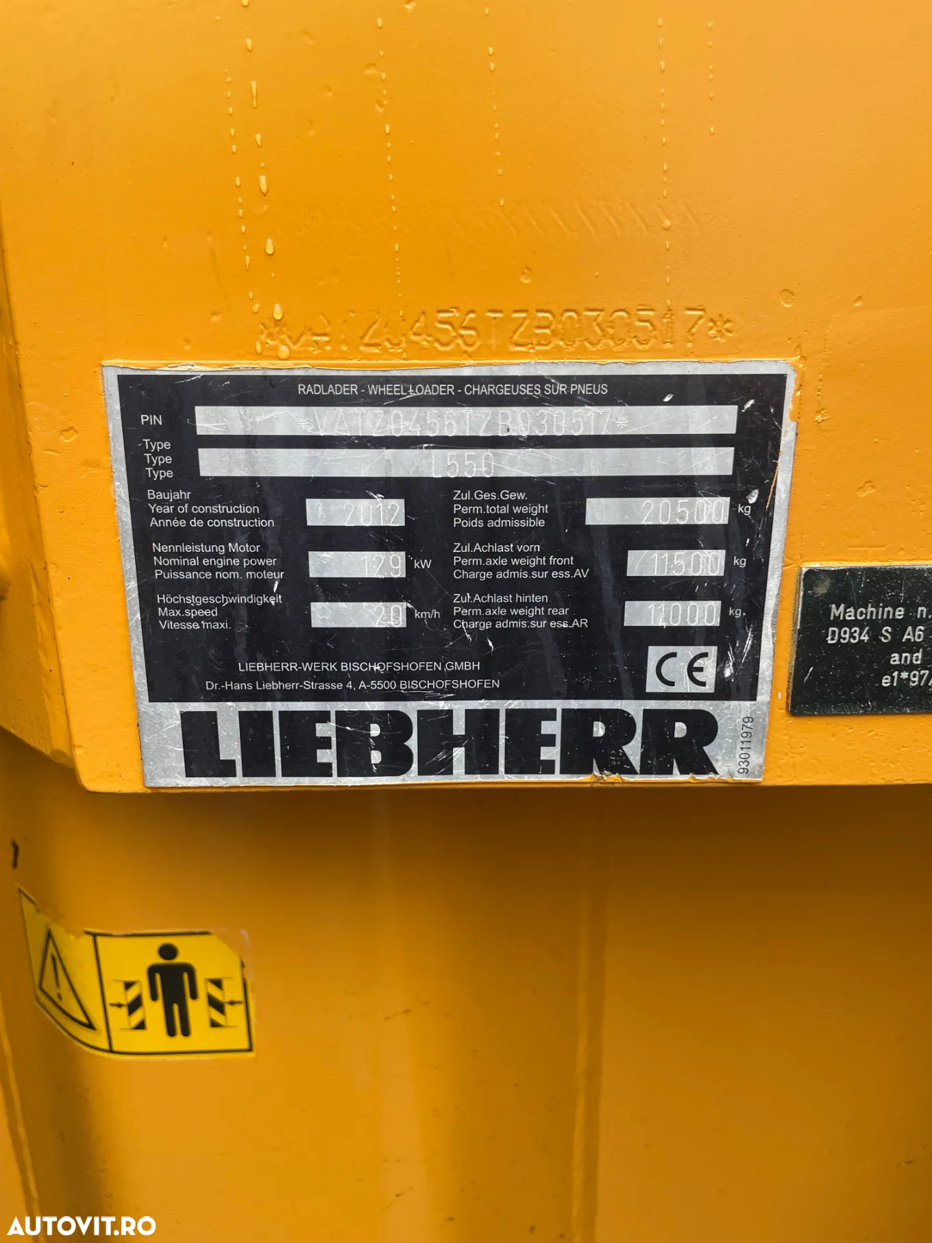Liebherr L550 - 22
