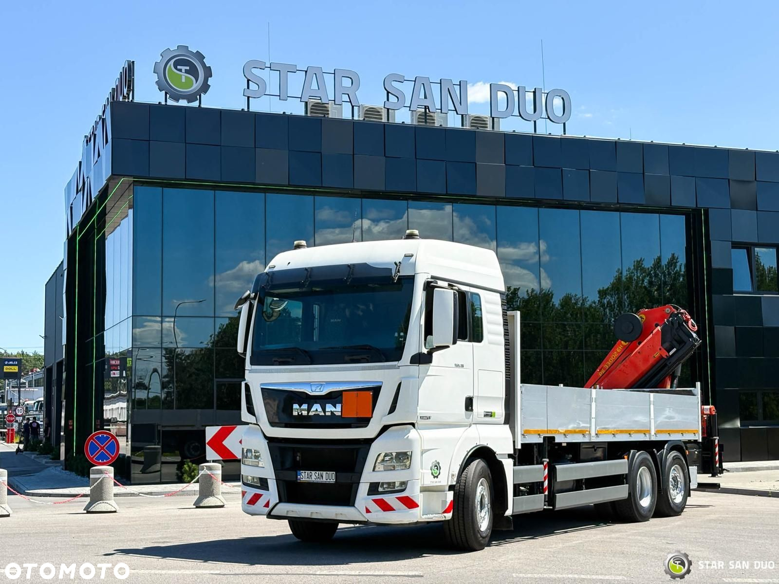 MAN TGX 26.480 6x2 PALFINGER PK 33002 EH HDS Żuraw Rotator Wciągarka - 4