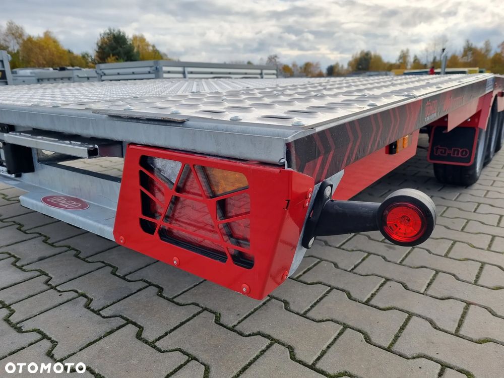 TA-NO Scorpio 55 PREMIUM laweta 3 osiowa 5.5m 3500kg DMC najazdy niski załadunek - 12
