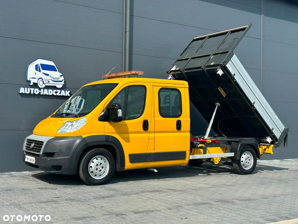 Fiat Ducato 2.3 MultiJet 120KM DOKA + 3 stronny wywrot wywrotka 2,75m Brygadówka 7 osób **KLIMA**Sprowadzony**2011R** - 1
