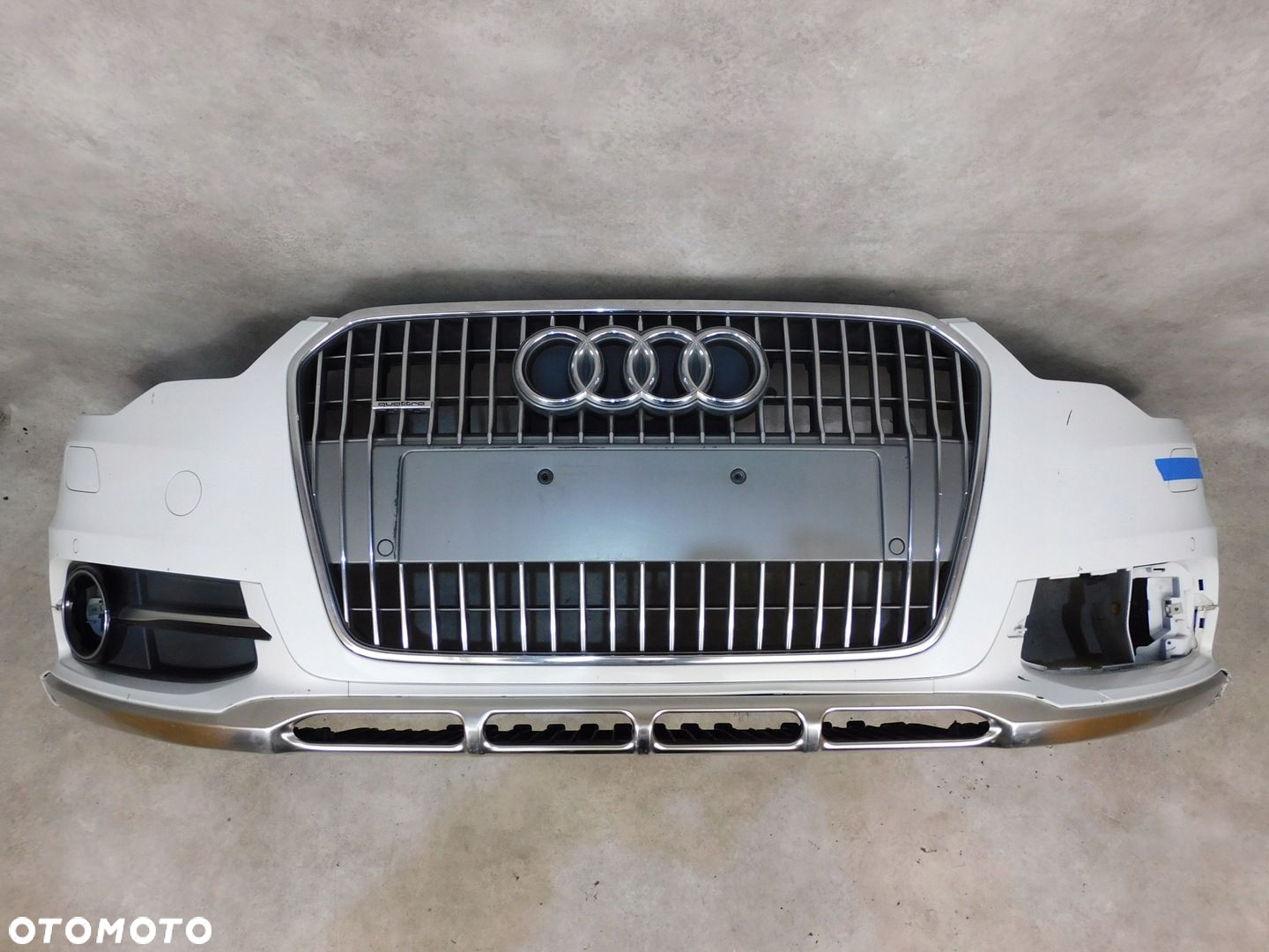 AUDI A6 C7 4G ALLROAD PRZED LIFT ZDERZAK PRZÓD PRZEDNI KOMPLETNY 4XPDC - 7