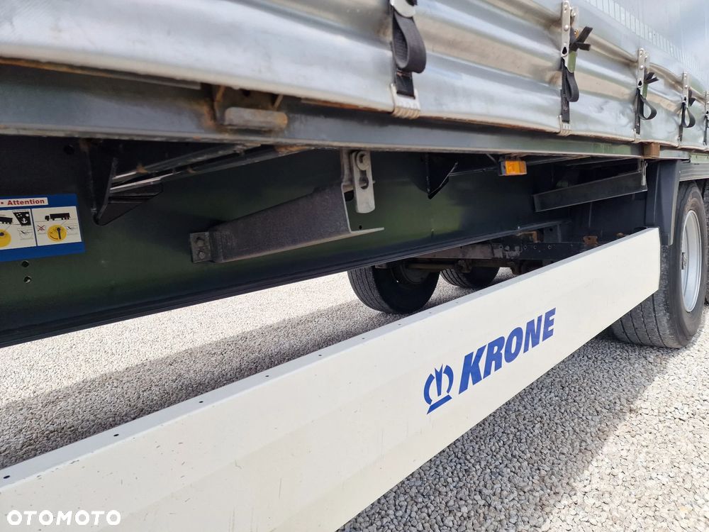 Krone FIRANKA STANDARD - BPW BĘBNY - IDEALNA RAMA - MAŁY PRZEBIEG - 5