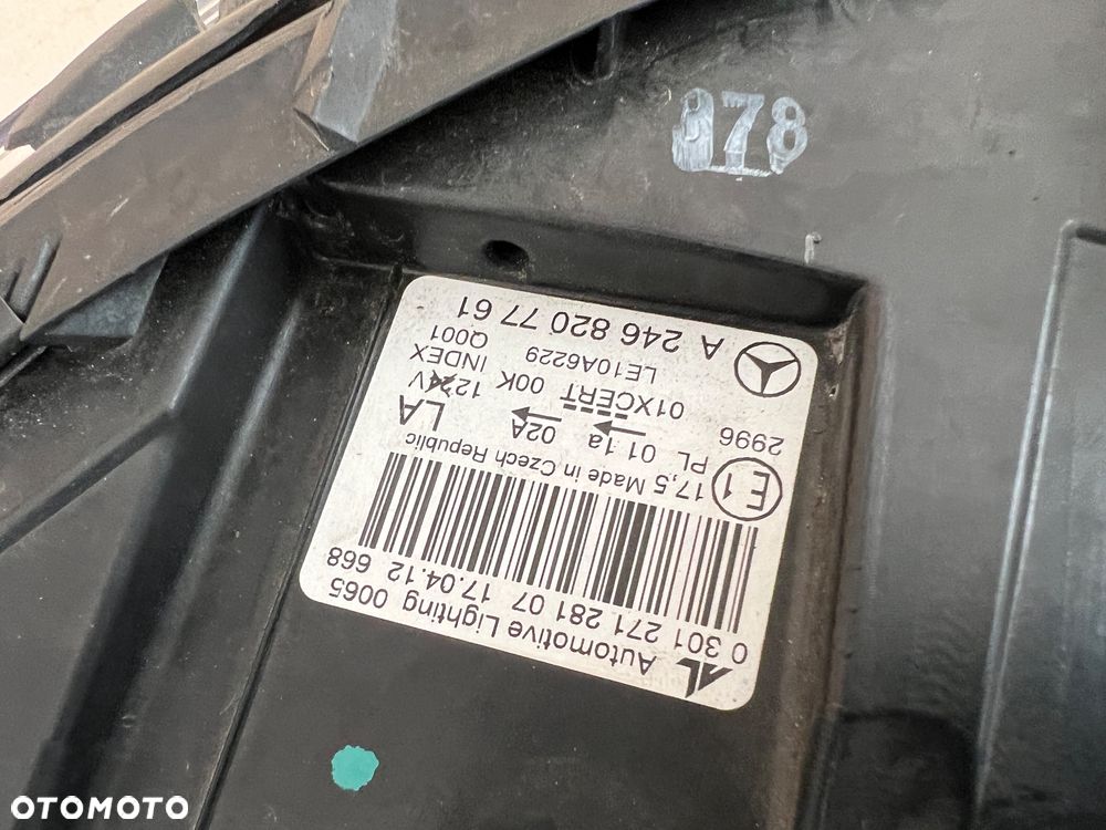 Mercedes B Klasa 246  BI-XENON A2468207761 - 3