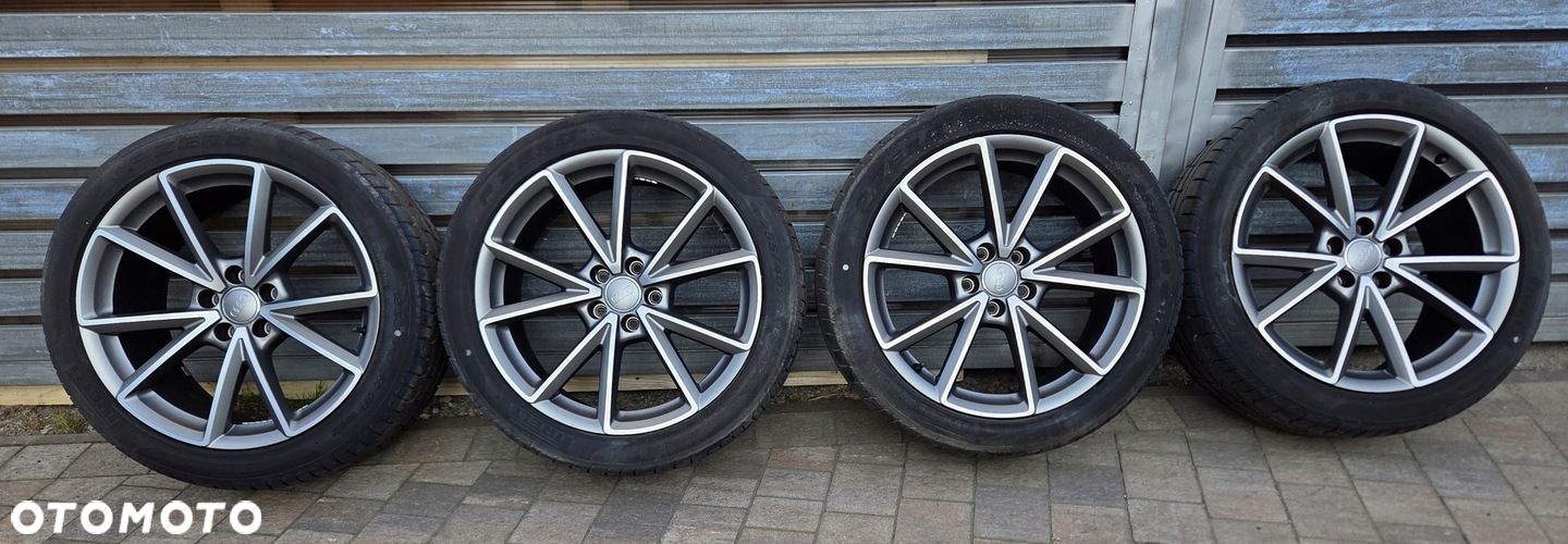 AUDI OE A6 A7 C7 A8 D4 KOŁA FELGI OPONY 5x112 255/40r19 ET32 9J 4H0601025CE - 1