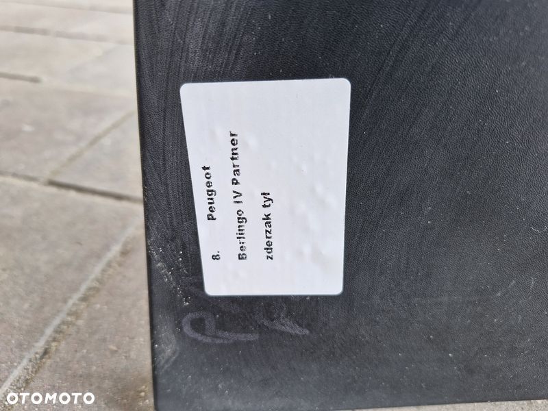 CITROEN BERLINGO IV 4 COMBO E ZDERZAK TYŁ TYLNY - 7