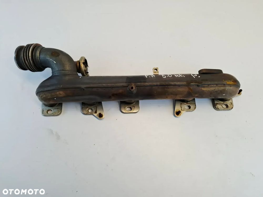 Kolektor Wydechowy Prawy VW Phaeton Touareg 5.0TDI V10 07Z253034N - 1