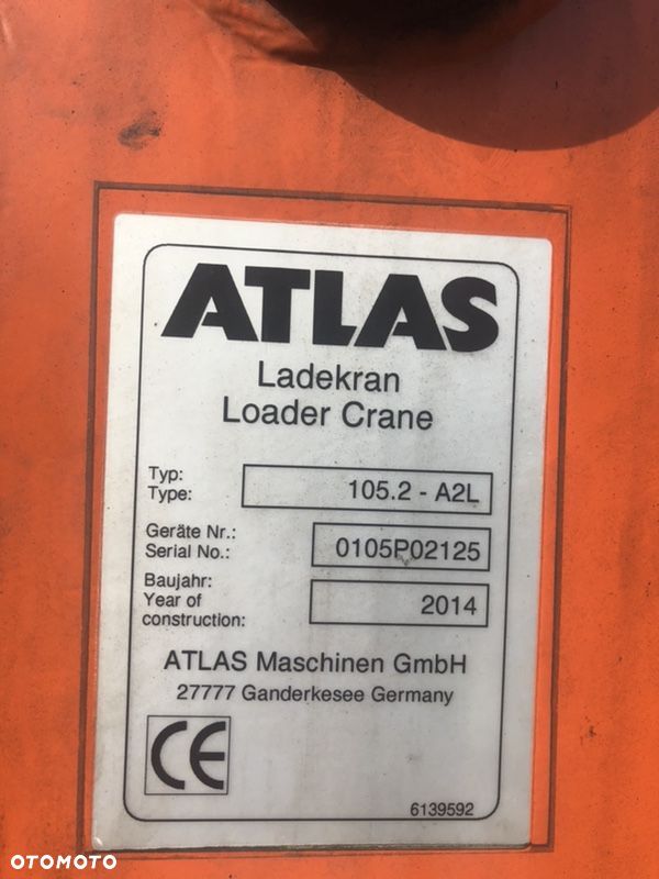 Mercedes-Benz Arocs 2527 6x2 HDS atlas 105.2-2AL skrzynia - 10
