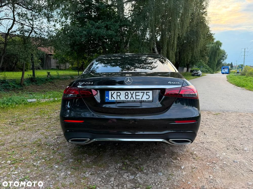 Mercedes-Benz Klasa E 220 d 4-Matic AMG - 4