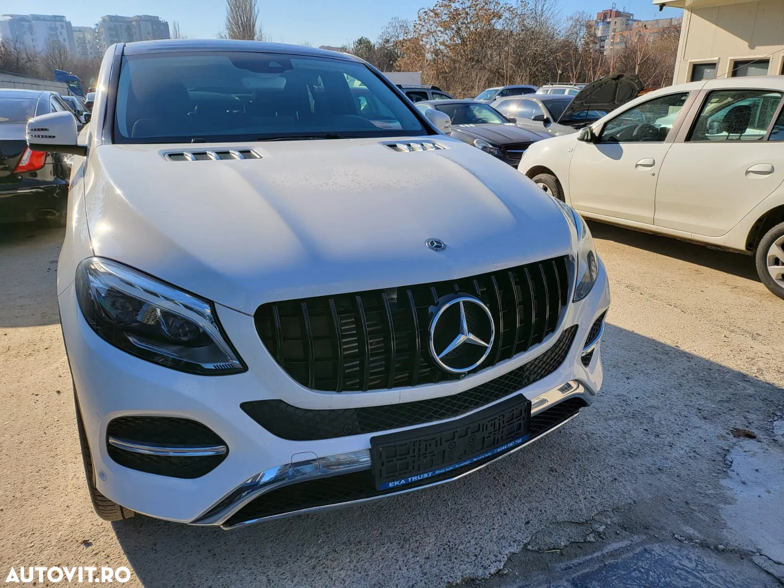 Grila Mercedes Benz GLE Coupe C292 (15-18) Panamericana Look - 8