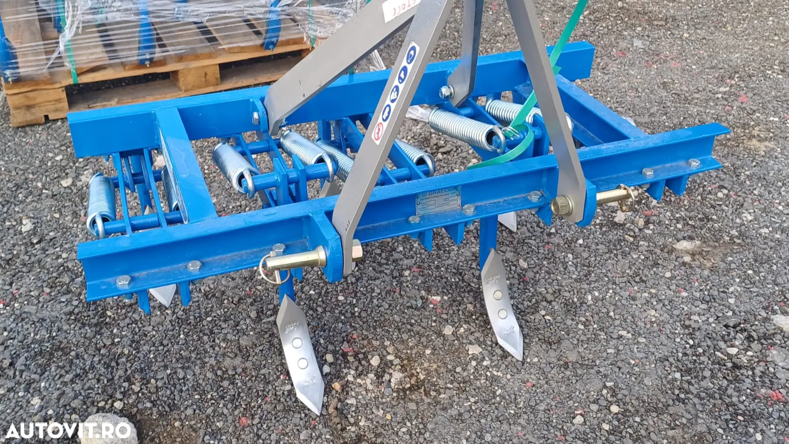 Graecus Cultivator cu 5 ancore, Model CS5i - 4