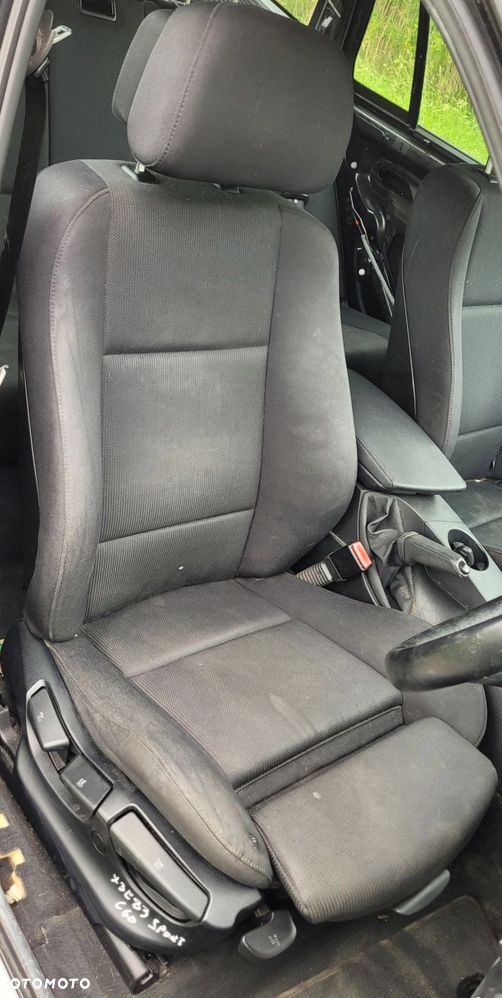 FOTEL LEWY PRAWY PRZÓD PRZDNI KOMPLET BMW X3 E83 SPORT MATERIAŁOWE C60 - 5