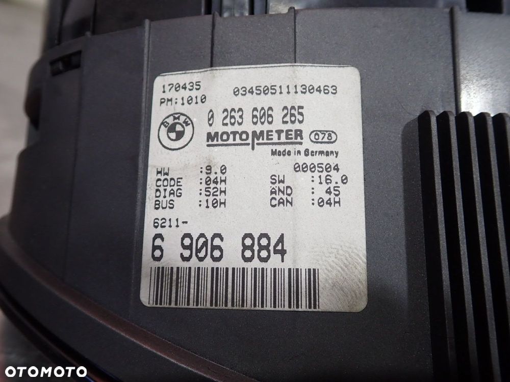 LICZNIK BMW E46 - 8