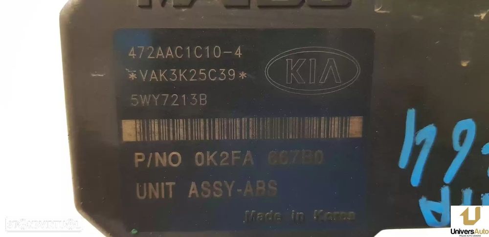 ABS KIA CARNIVAL II 2014 -0K2FA667B0 - 1