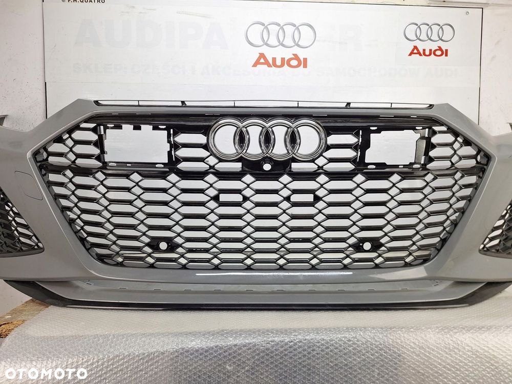 ZDERZAK AUDI RS6 RS-6 4K 4K0 C8 2019-2024 ORYGINAŁ OE ASO GRILL A KRATKA - 2