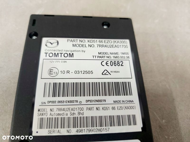 MAZDA 6 III GJ CZYTNIK KART NAWIGACJI NAVI TOMTOM - 2