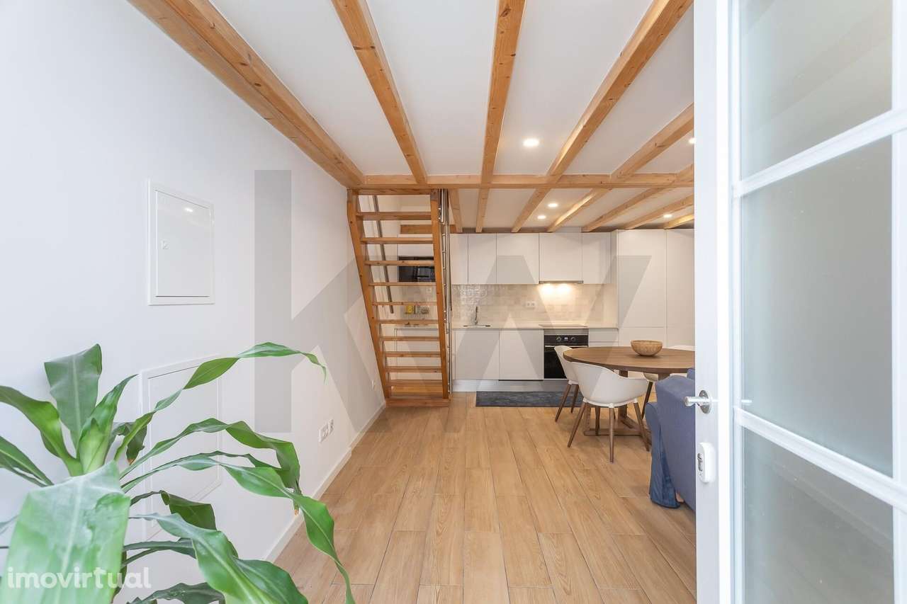 Apartamento T1 Ajuda. Onde a Tradição se cruza com o Design - Grande imagem: 4/29
