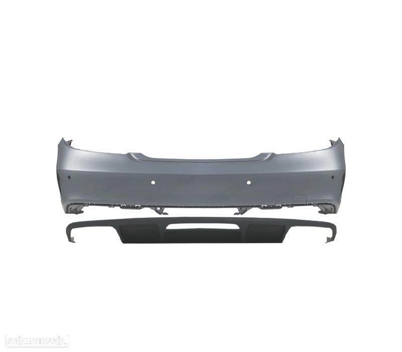 PÁRA-CHOQUES TRASEIRO MERCEDES CLASE CLS W218 15-17 LOOK AMG PDC - 2