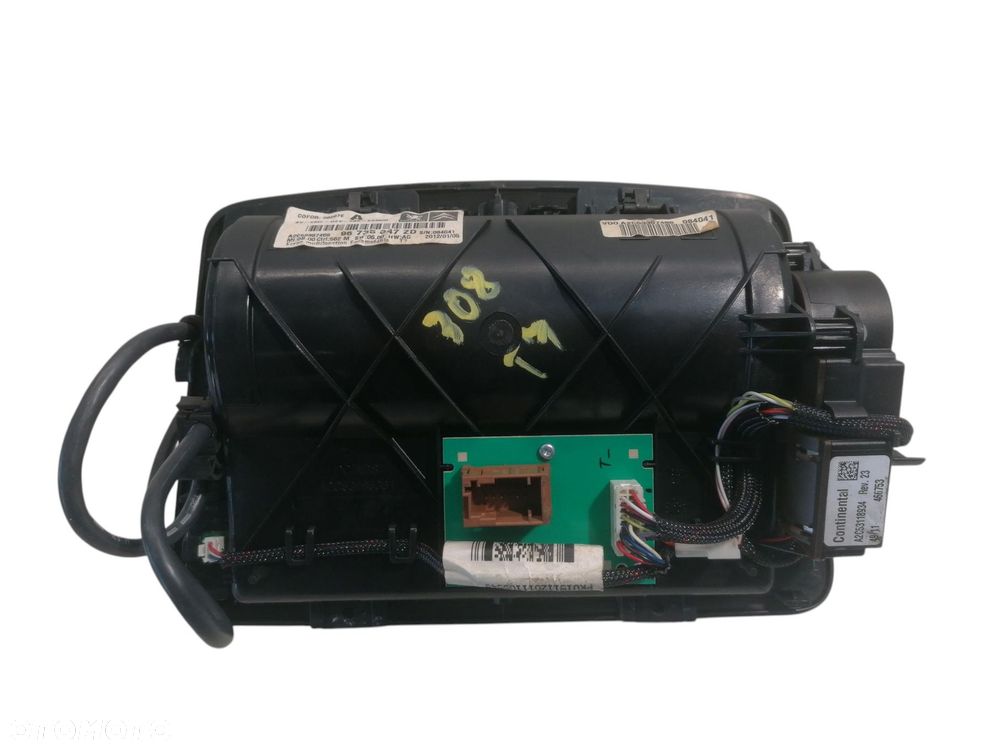 WYŚWIETLACZ NAWIGACJI PEUGEOT 308 I 96735347ZD A2C53387488 - 3