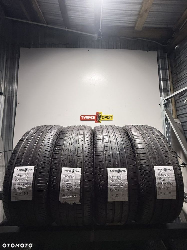 Opony letnie Pirelli 235/50 R19 komplet 4szt Audi Mercedes #L459 - 1