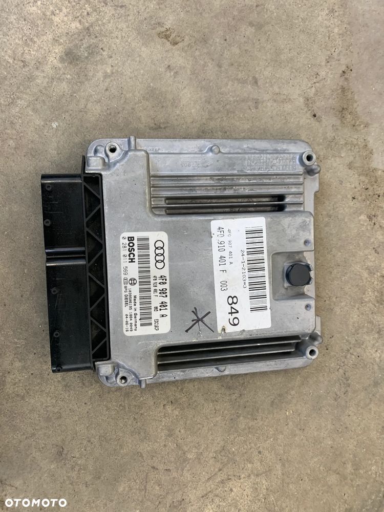 sterownik silnika 4F0907401A 4F0910401F A6 C6 3.0 TDI BMK - 1