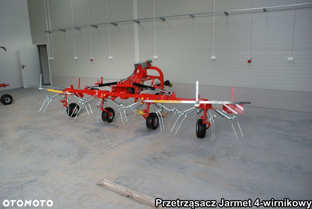 *PROMOCJA* Przetrząsacz TALEX Kowalski Jarmet TORNADO 4 wirnikowy 5,3m 5,2m 5m PAJĄK NOWY - 10