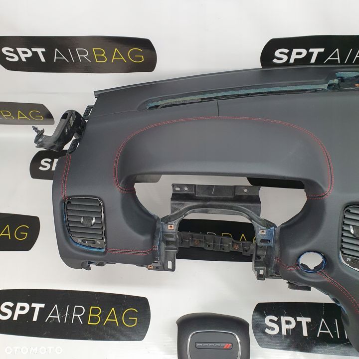 DODGE DURANGO RT DESKA ROZDZIELCZA KONSOLA KOKPIT PULPIT PODUSZKI AIRBAG AIR BAG PASY KIT SET - 2