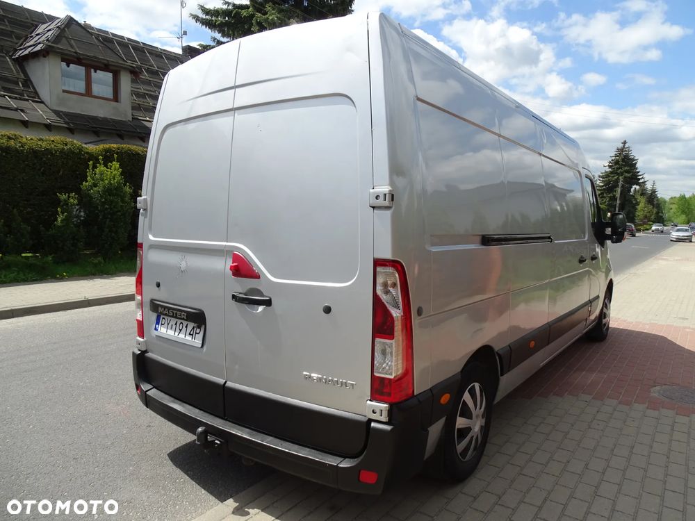 Renault Master 2,3 TDCI ,150 koni ,maxi ,L3 H2 ,Hak ,Klima, Kamera, zawieszenie pneumatyczne , ładny ! - 4